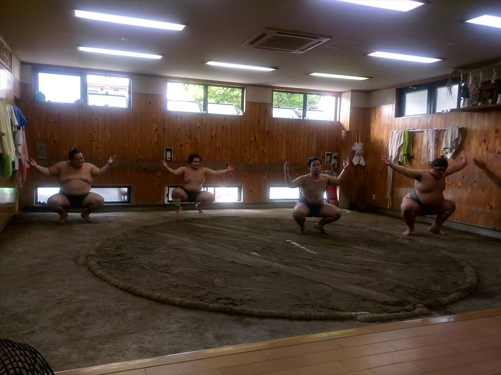 visit sumo training tokyo