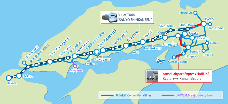 Kansai map