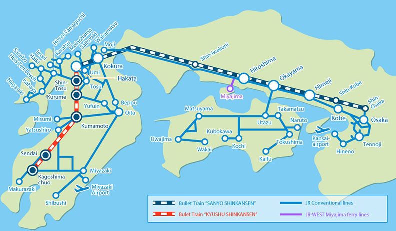 Kansai map