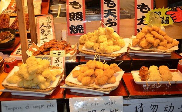 Kyoto Market with 7-Course Lunch, Half-Day Walking Tour