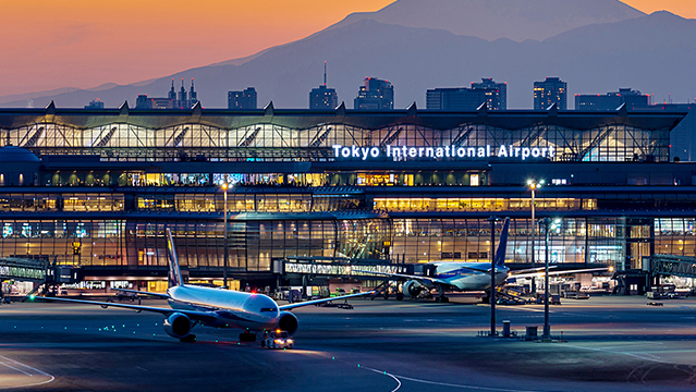 Tokyo, Haneda airport