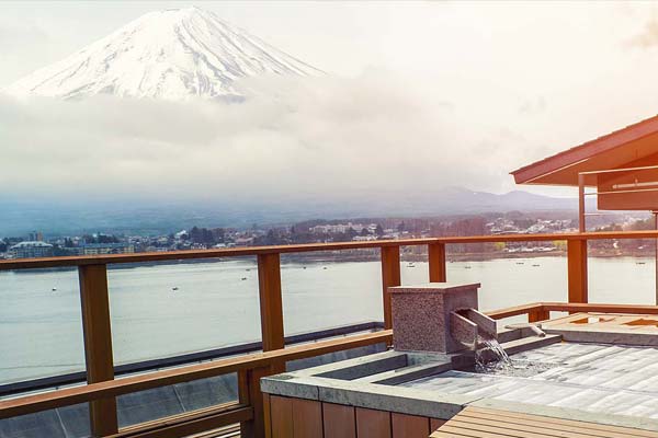 Top 5 Hotels with Open Air Baths and View of Mt Fuji